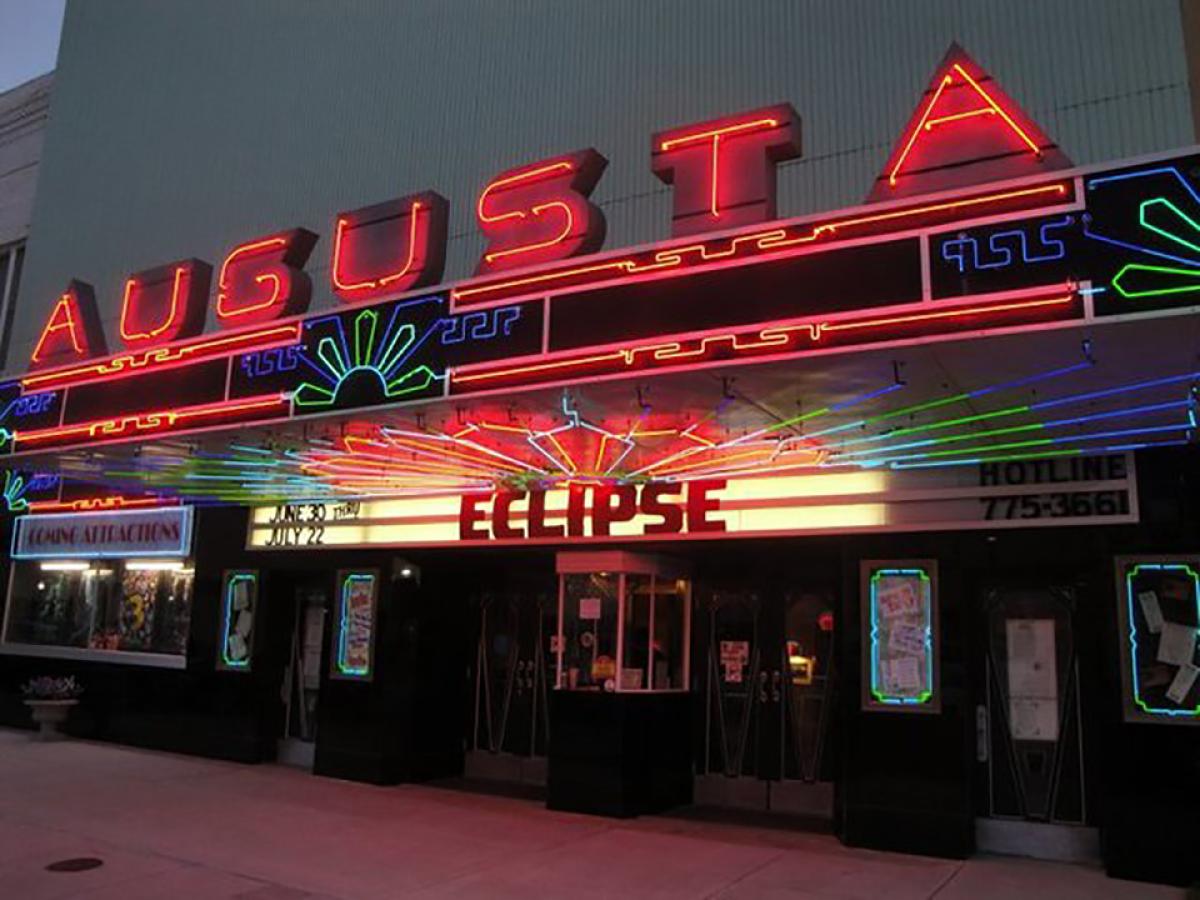 Augusta Historic Theatre Neon Marquee PROJECT WeKan WE KAN DO IT